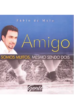 Capa de Amigo: somos muitos, mesmo sendo dois